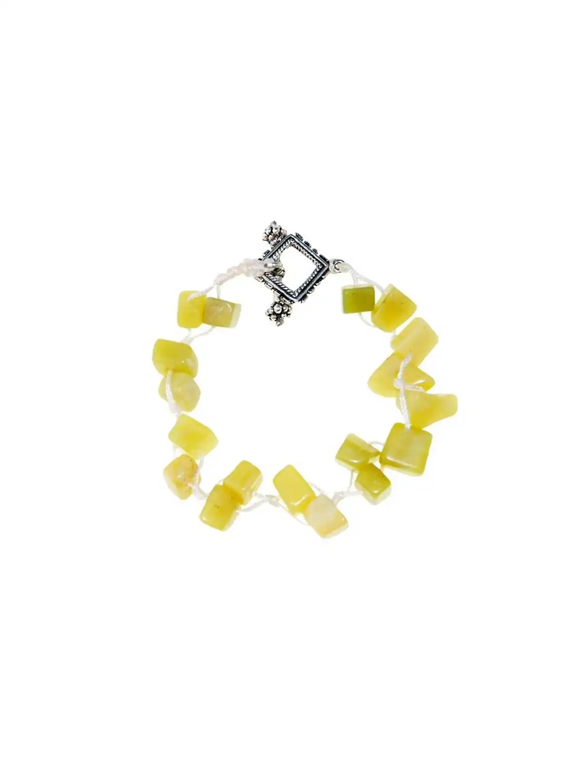 Brazalete de jade amarillo