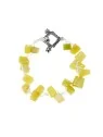 Brazalete de jade amarillo