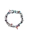 Pulsera de piedras semiprecioas multicolores
