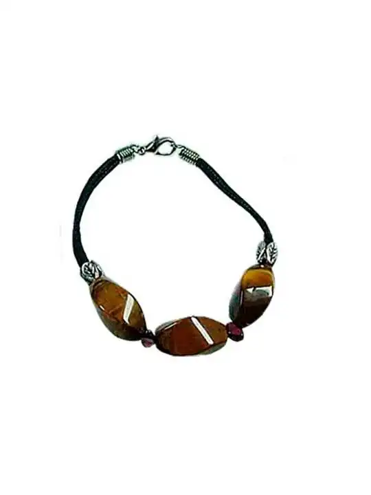 Pulsera de ojos de tigre naturales 