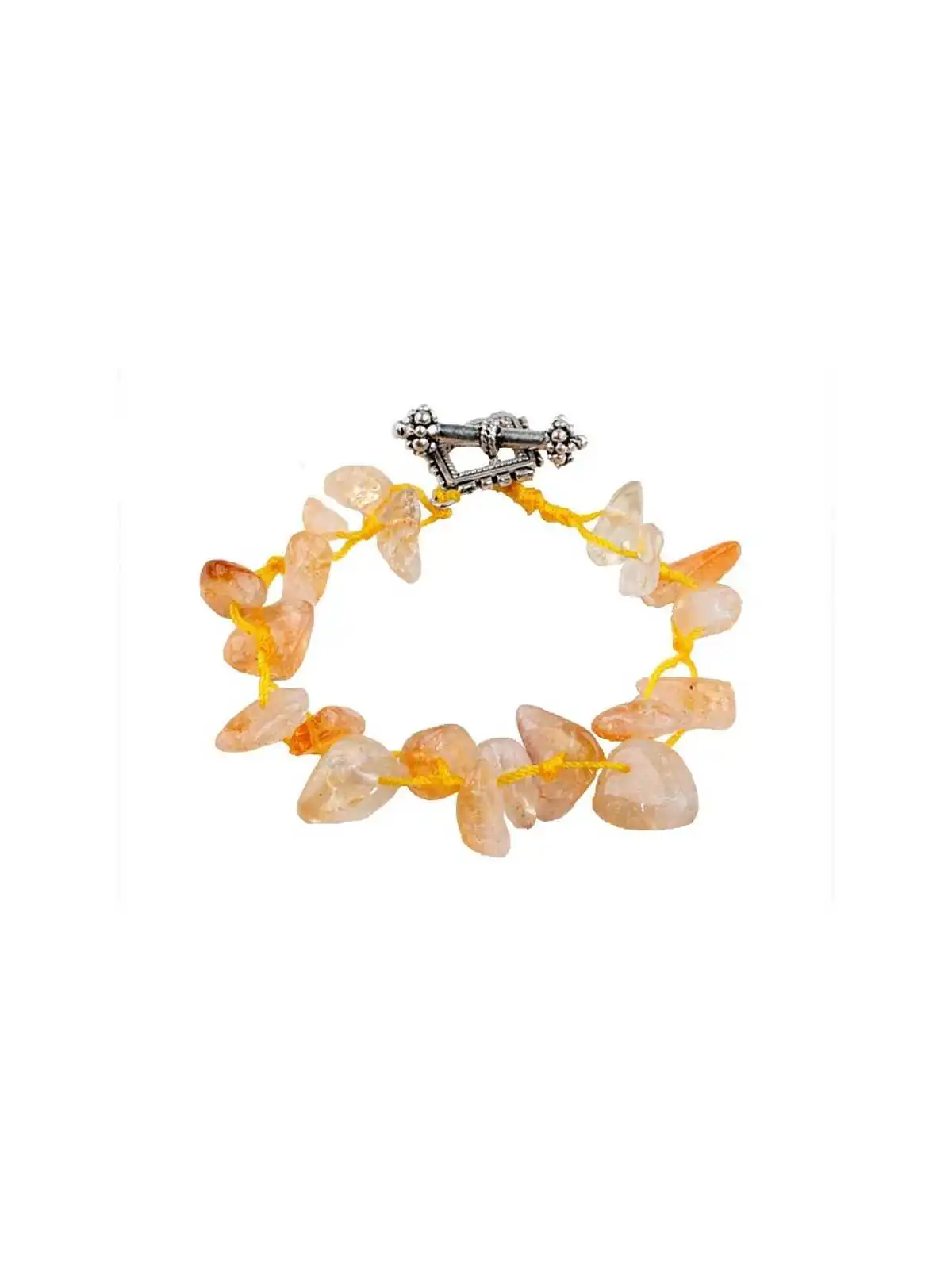 PUlsera de citrinos naturales