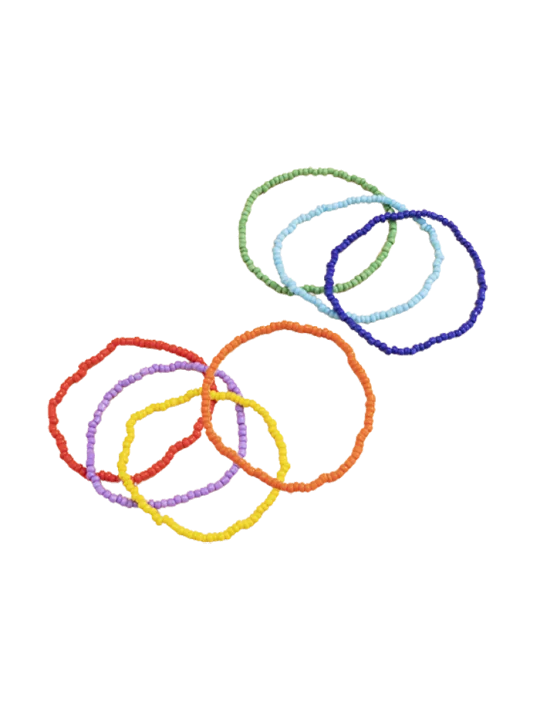 pulseras semanario de chaquiras