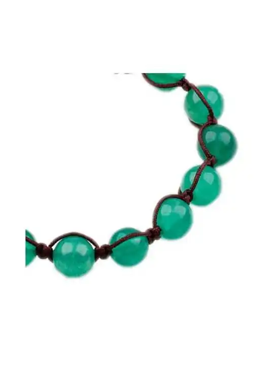 Pulsera Shanbala con aventurinas