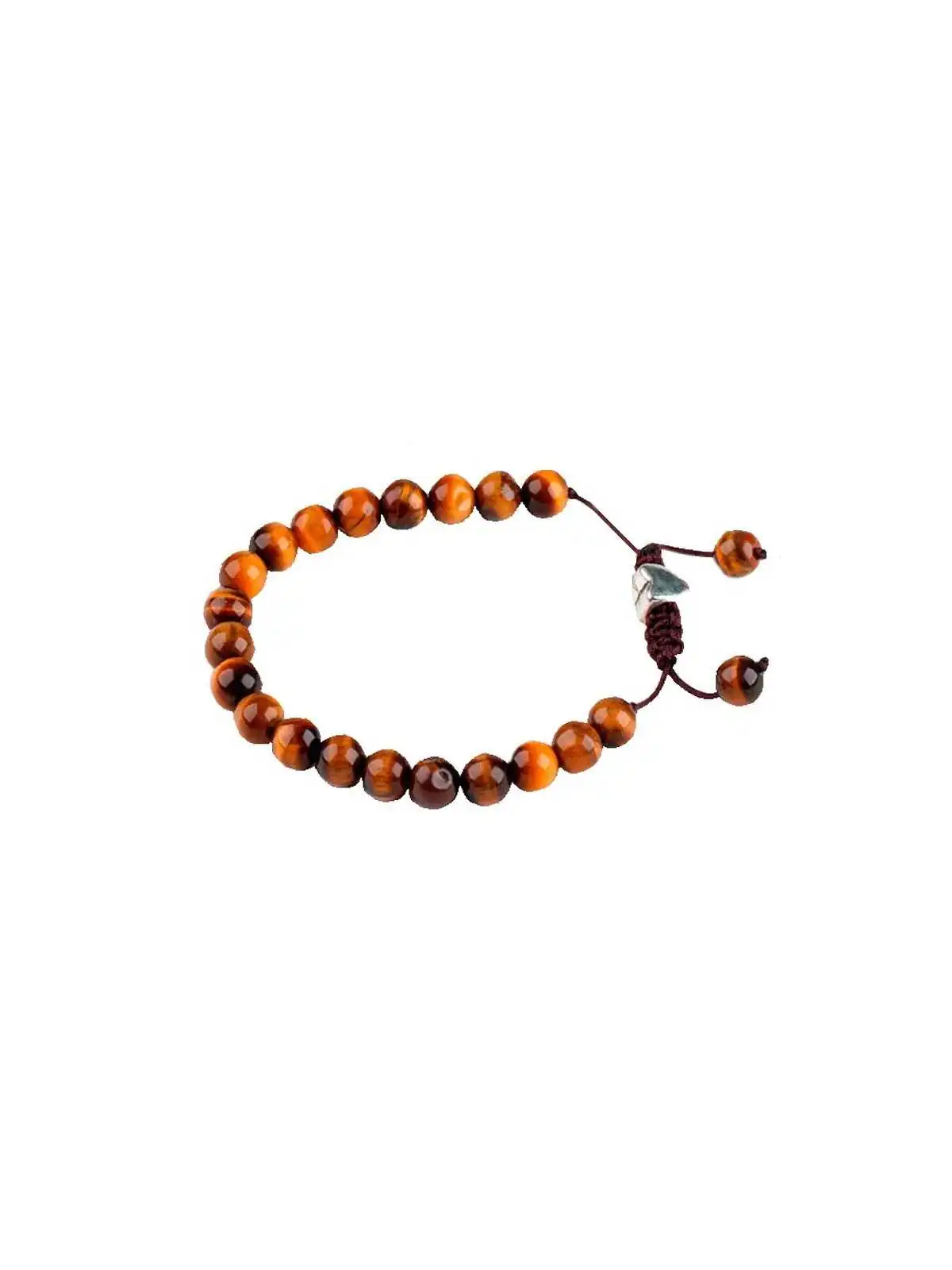 brazalete de ojos de tigre con corazon