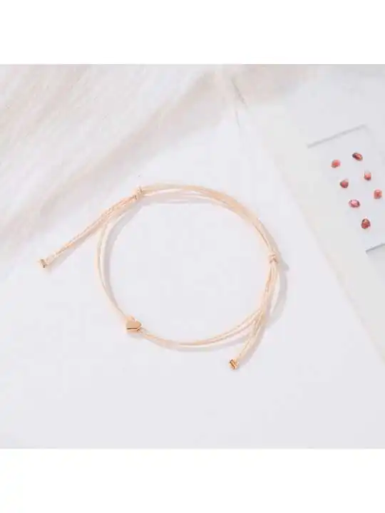 Pulsera de la amistad con corazón