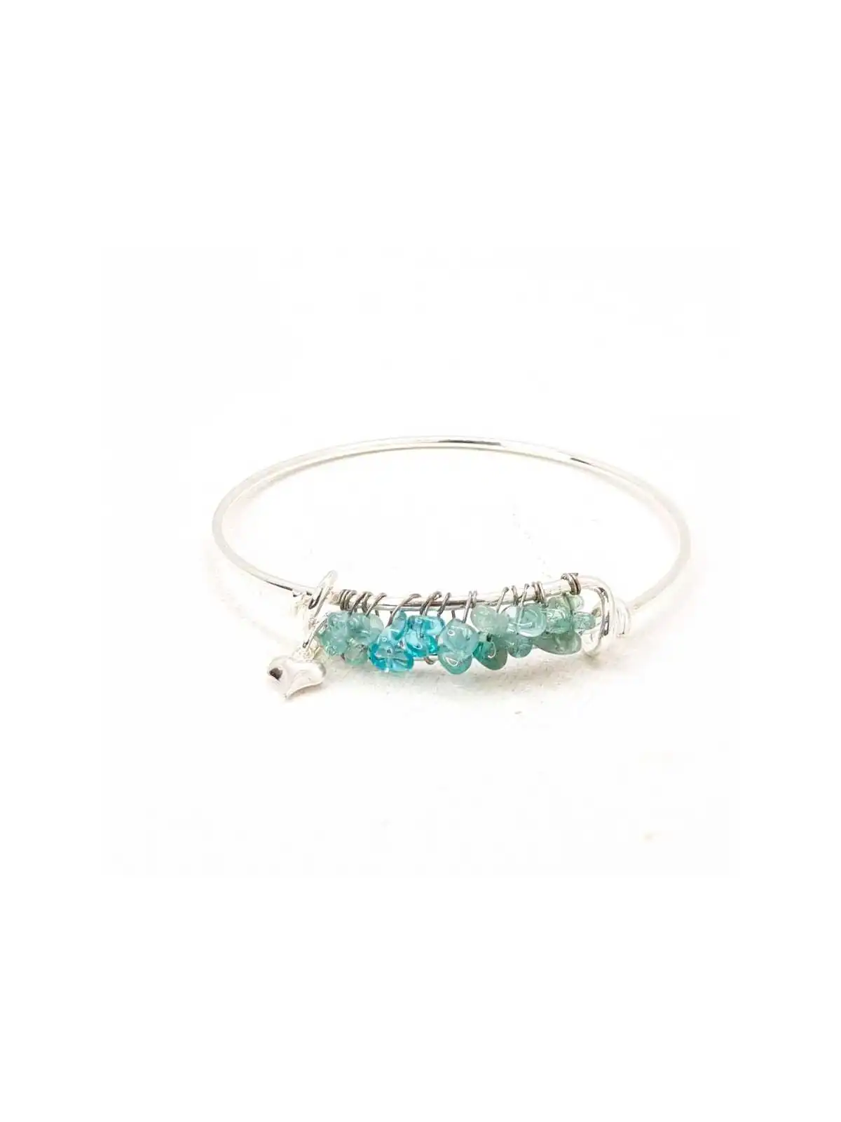 Pulsera imperdible aventurinas