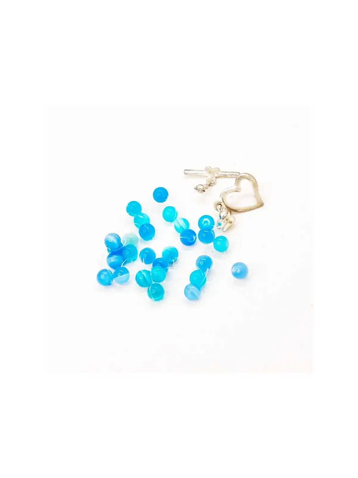 brazalete montado al aire con ojos de gato azul