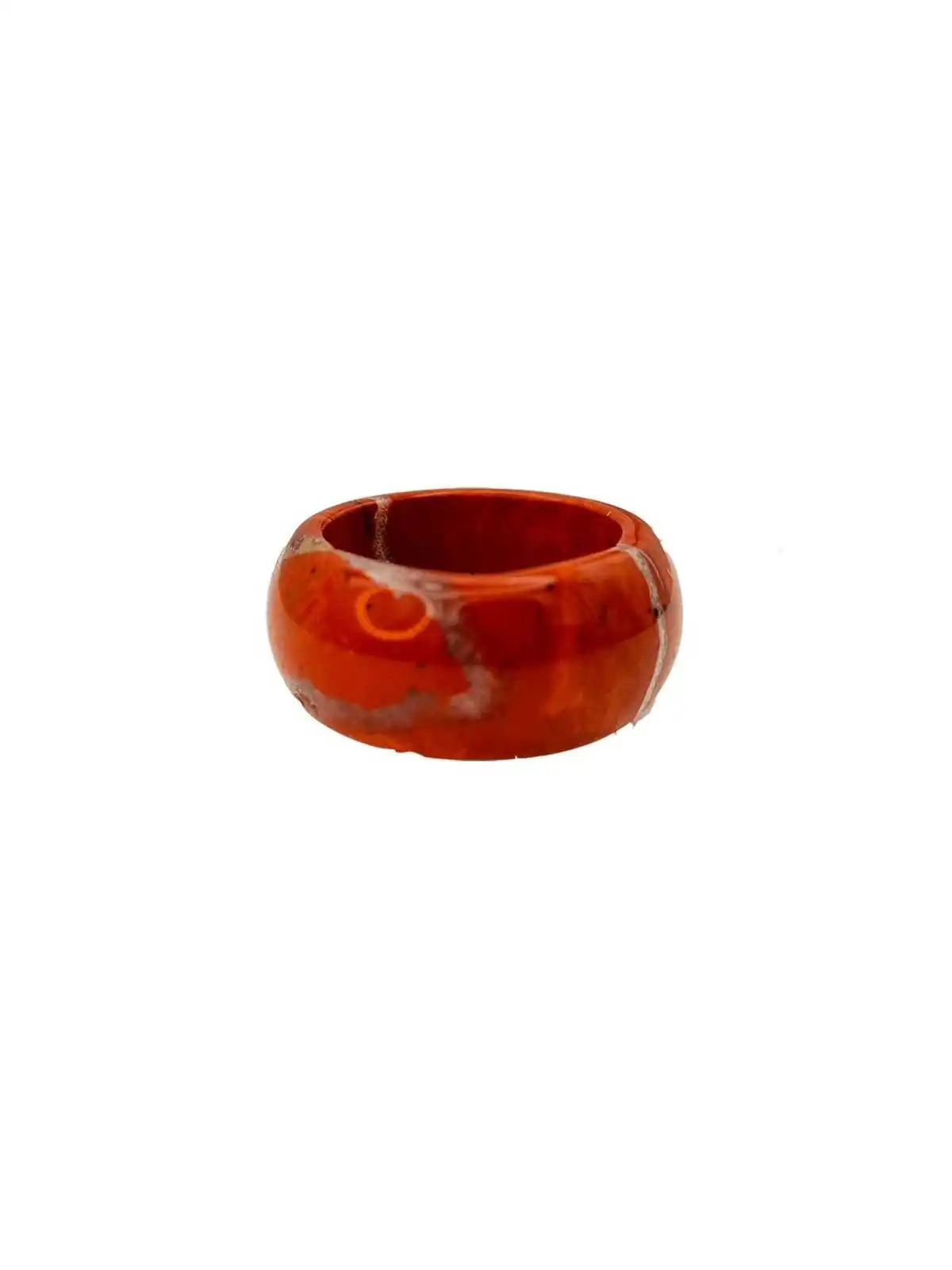 anillo jaspe rojo