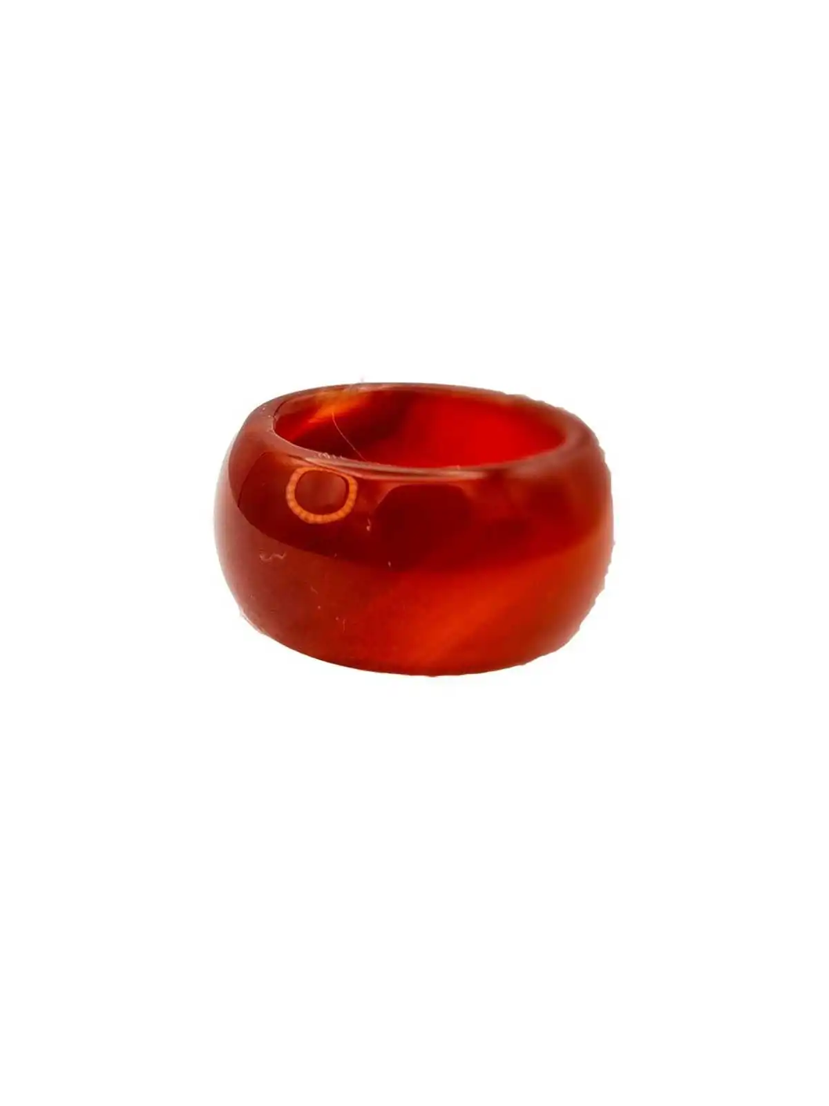 anillo cuarzo rojo
