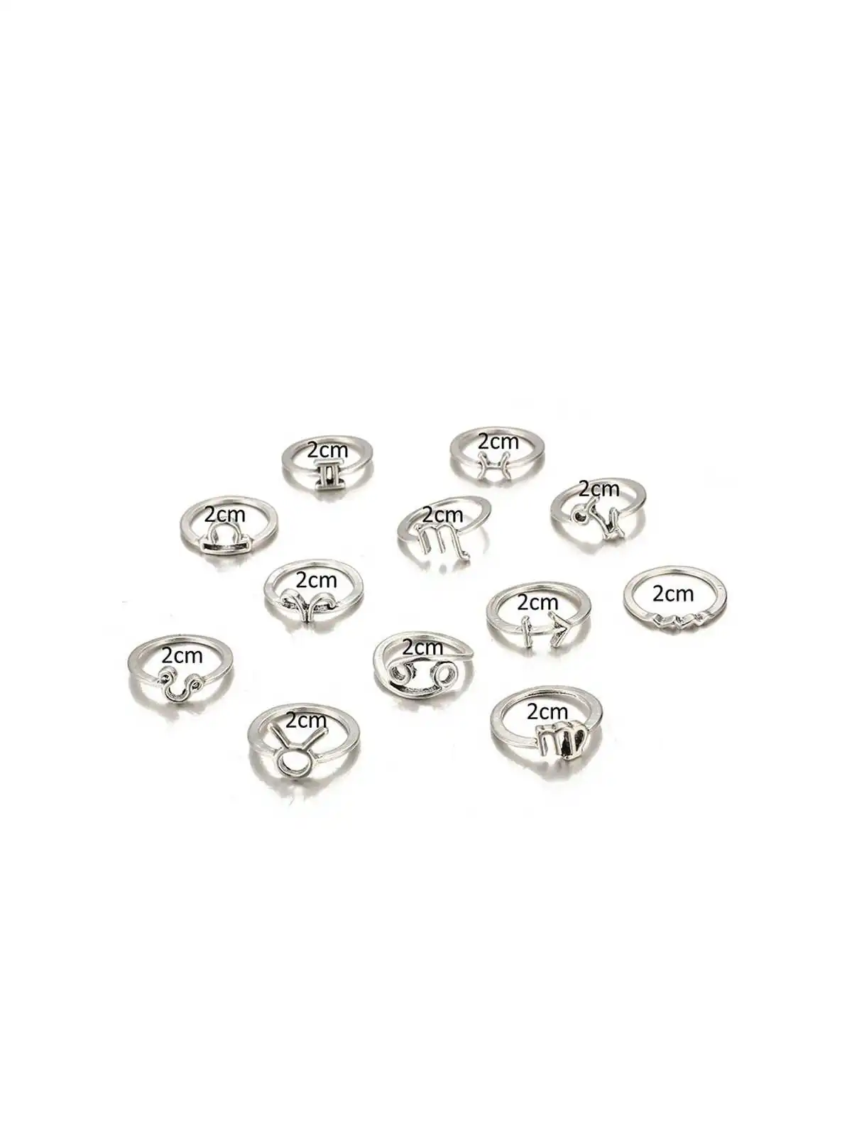 anillos de cada uno de los signos del horóscopo