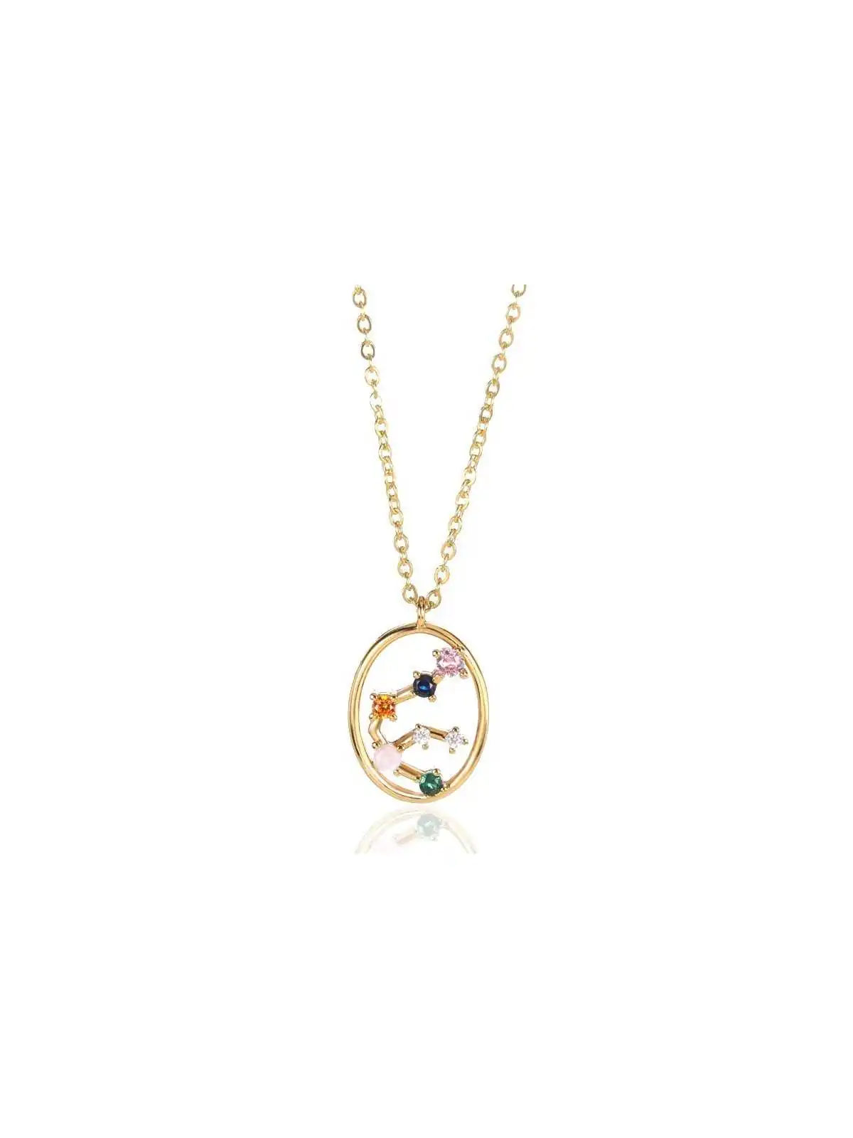 collar multicolor constelacion acuario