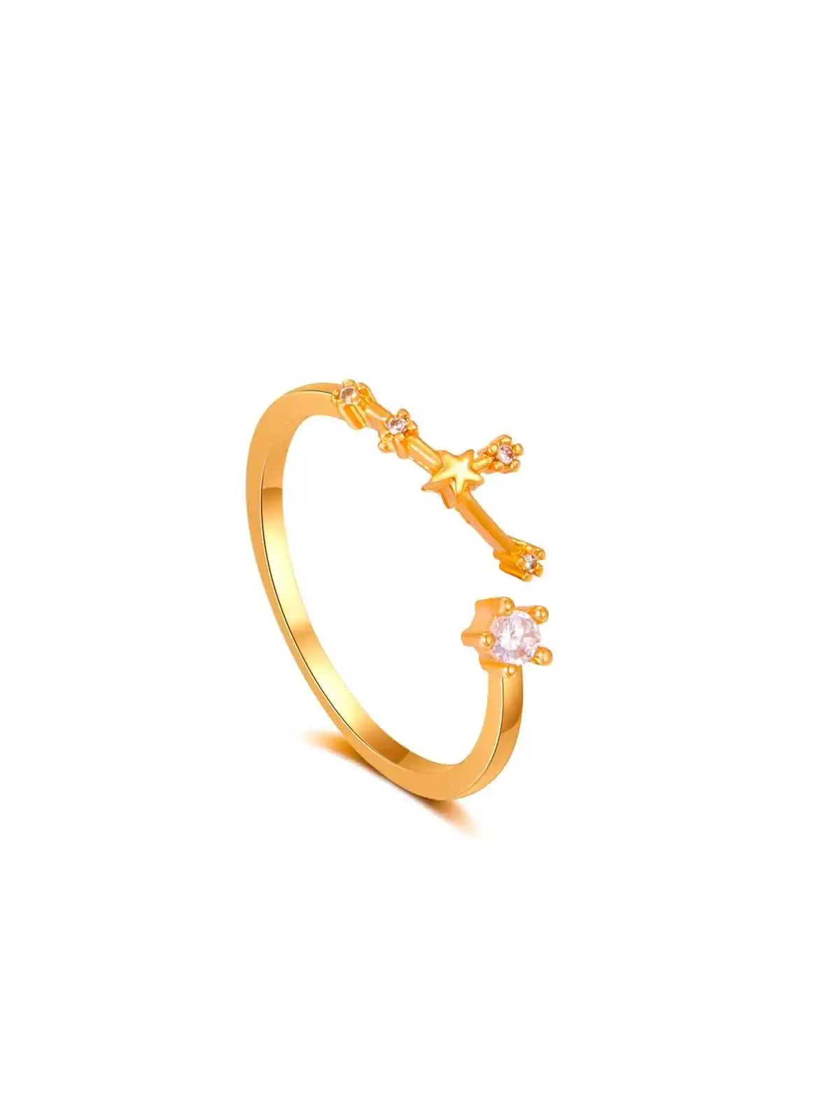 anillo dorado aries