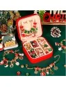 kit caja roja bisuteria de la navidad
