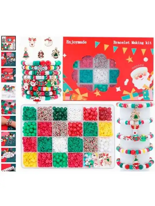 kit caja de bisuteria de la navidad
