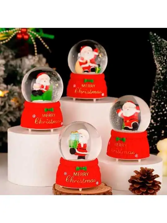 Bola de nieve de navidad