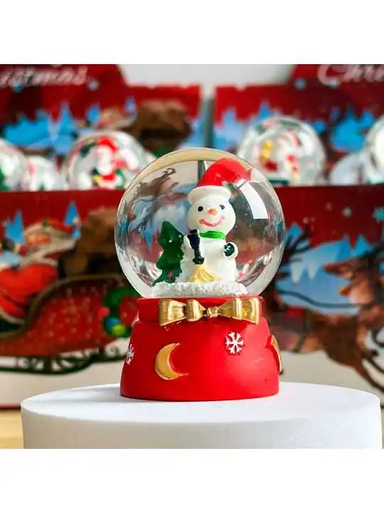 bola de nieve ilusion de navidad