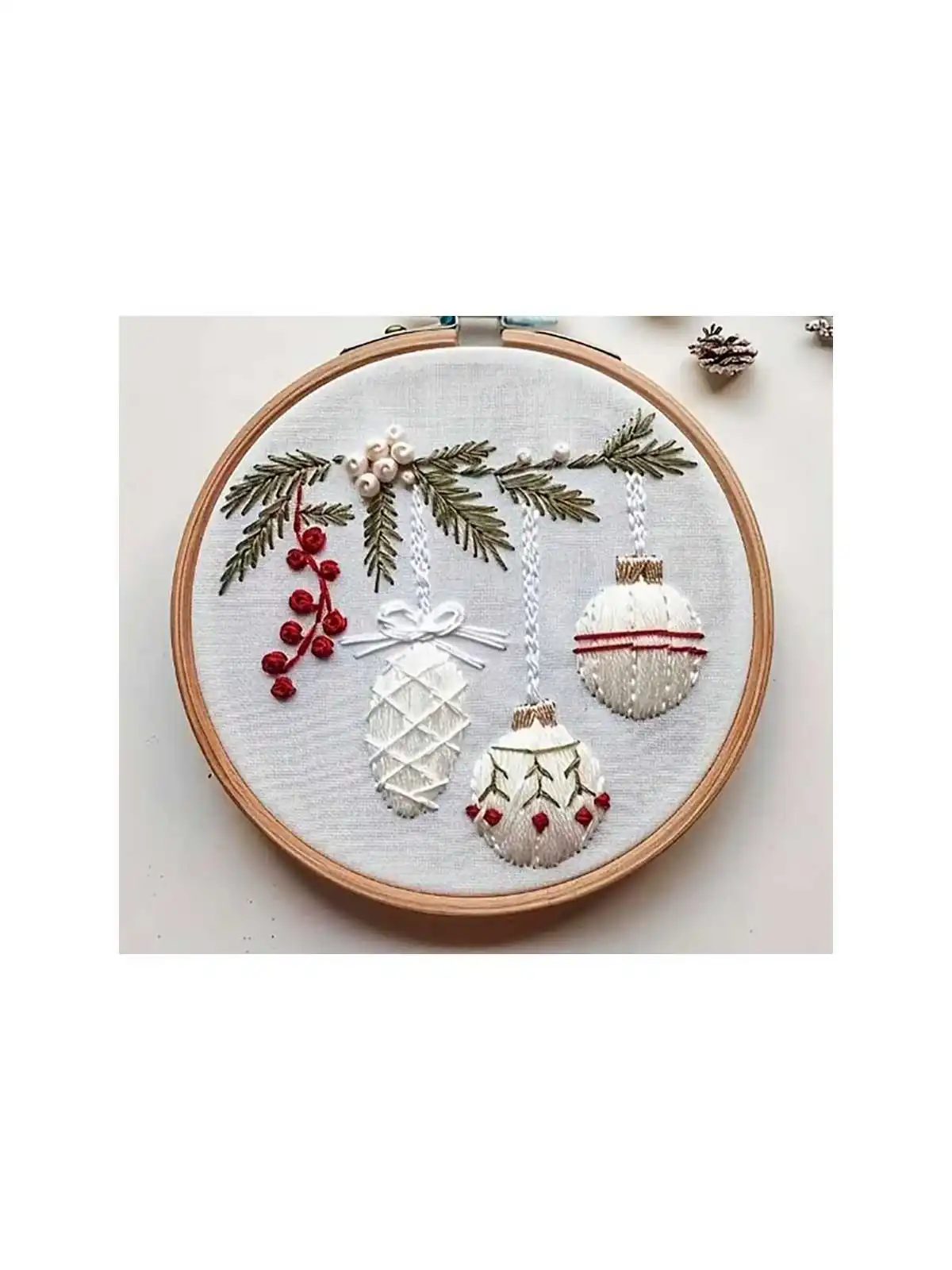 Kit de Bordado de Punto de Cruz de la Navidad