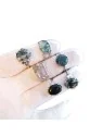 anillos de piedras semipreciosas jade verde