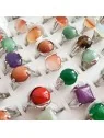 anillos de piedras semipreciosas vintage