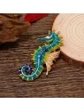 Broche caballito de mar