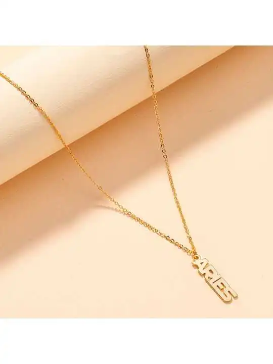 collar letrero aries