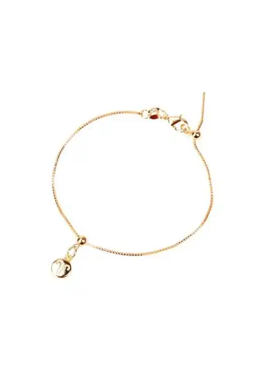 pulsera dorada aries