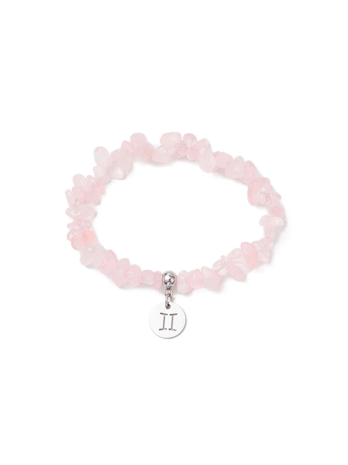 Brazalete Chips Cuarzo Rosa de Géminis