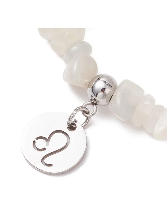 Brazalete Piedra de la Luna de Leo