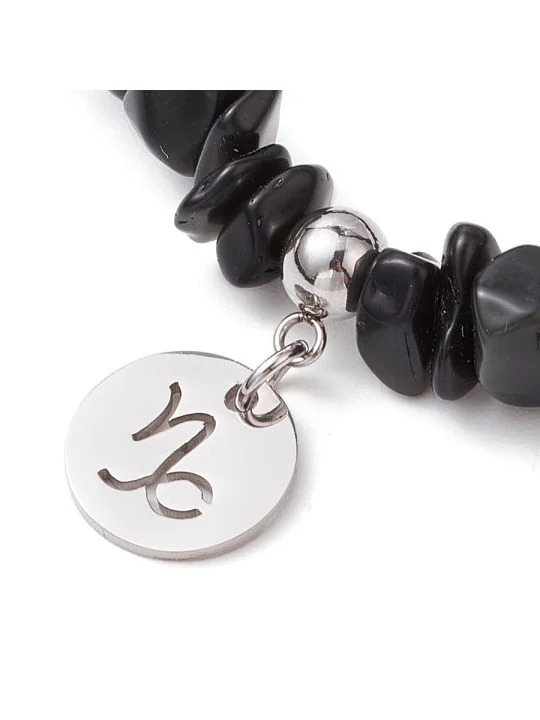 Brazalete Obsidiana de Capricornio