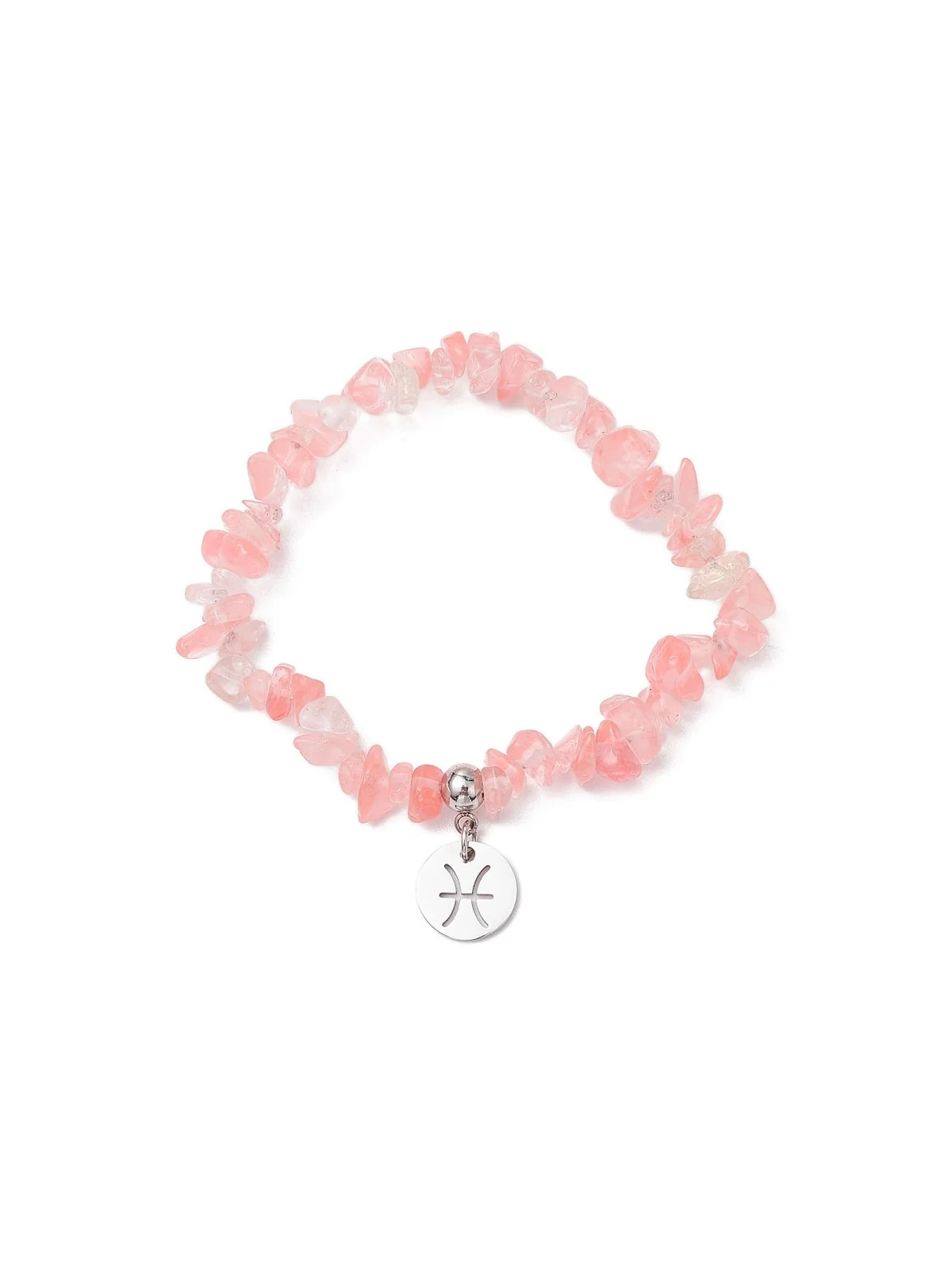 Brazalete Cuarzo Fresa de Piscis