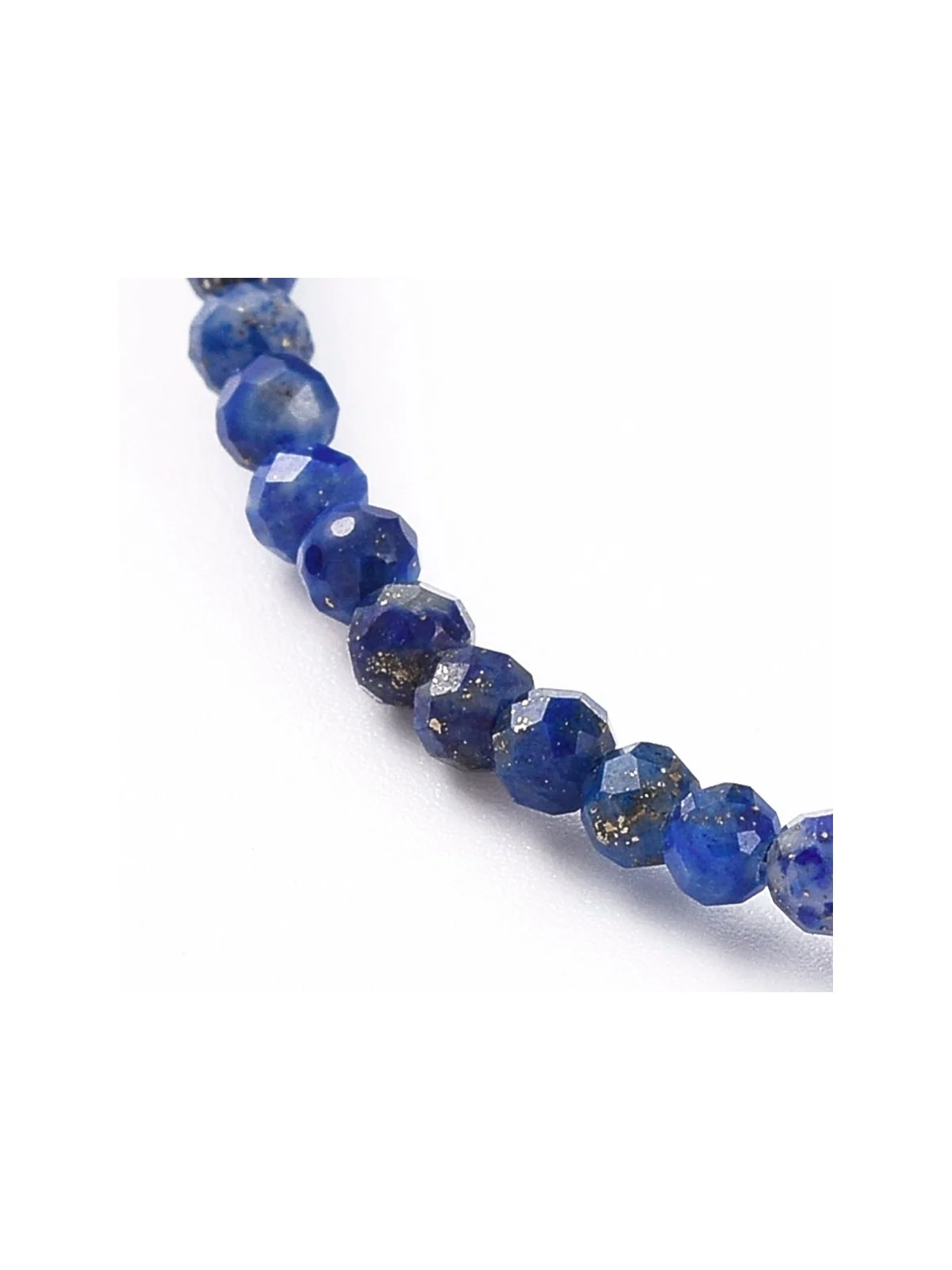 Pulsera anudada minimalista de cuentas semipreciosas