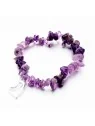 Brazalete Chips Semipreciosas con Corazón
