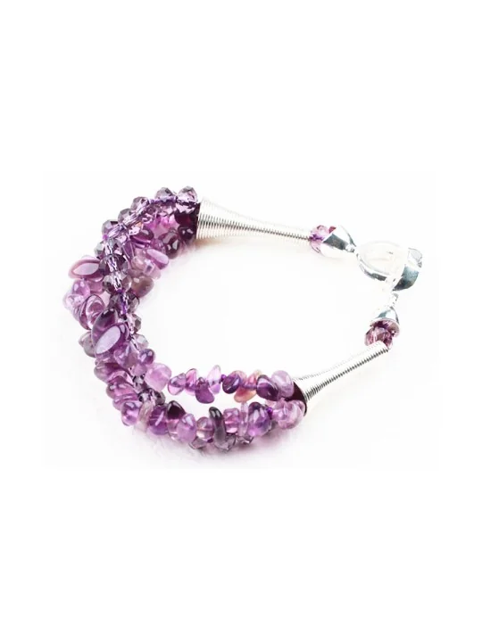 Brazalete chips de Amatistas