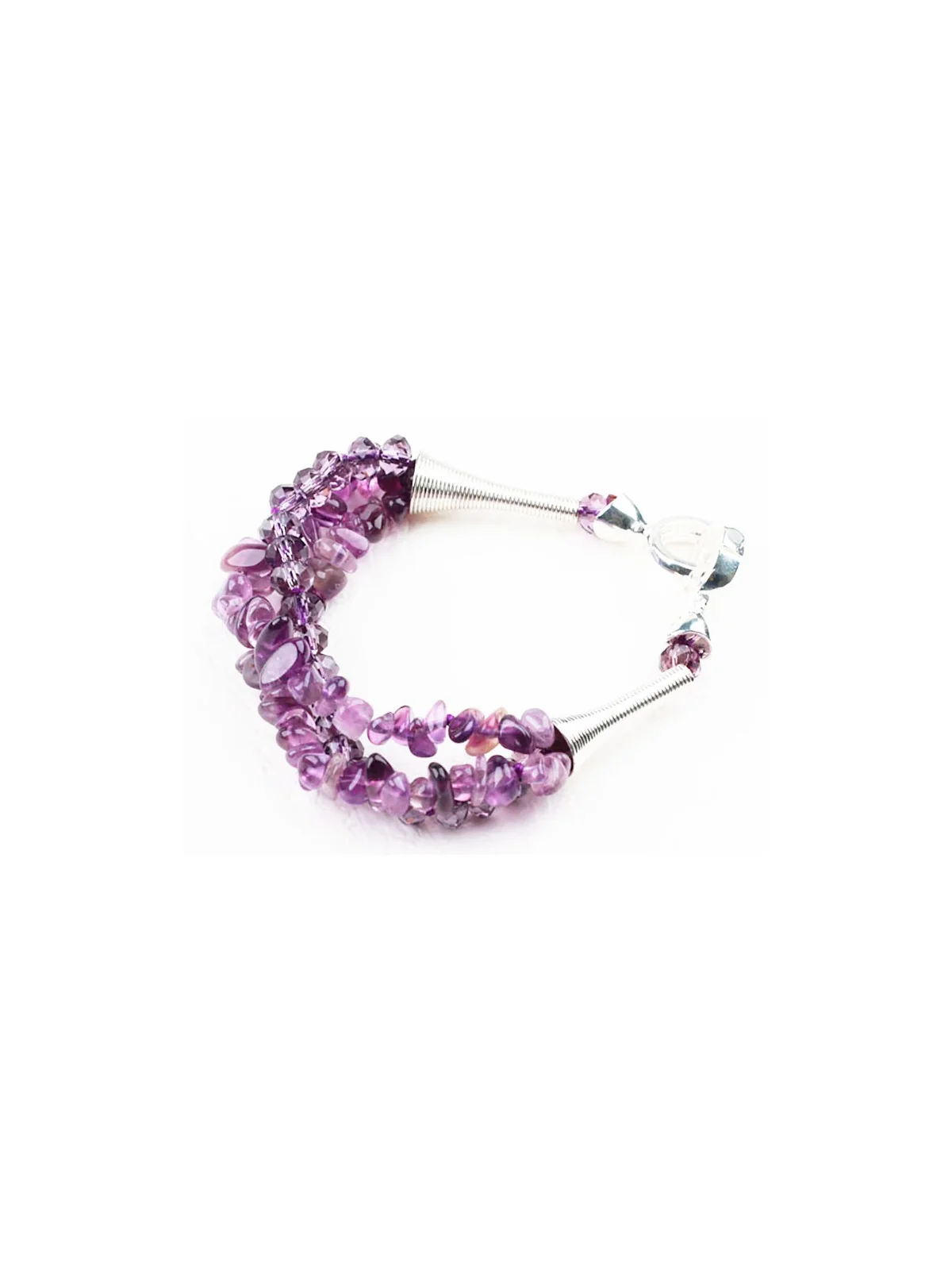 Brazalete chips de Amatistas