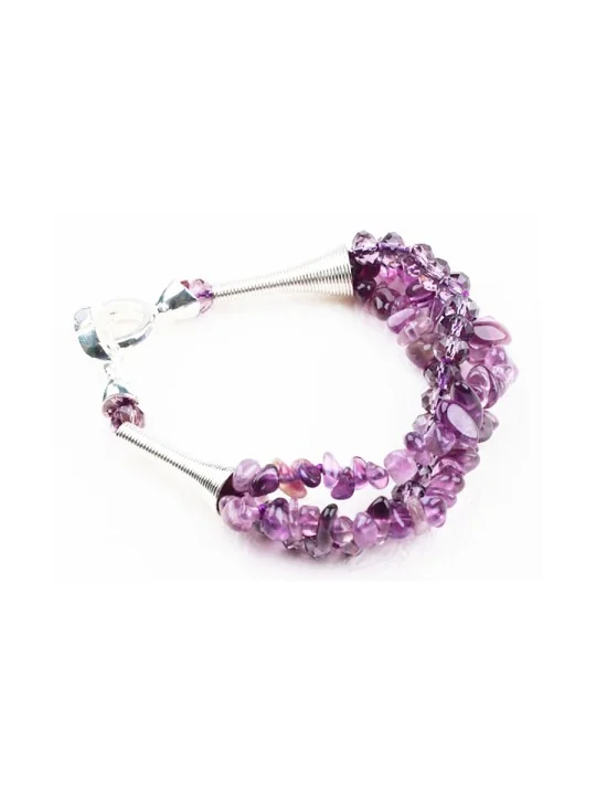 Brazalete chips de Amatistas
