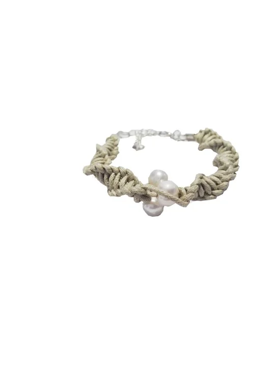 Pulseras Tejidas de Macramé