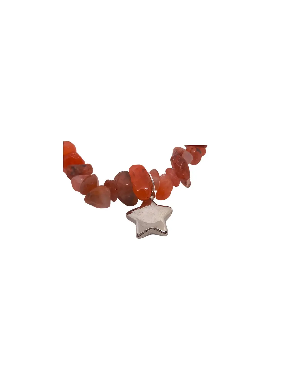 detalle de pulsera aries de aventurinas rojas naturales detalle de pulsera aries de aventurinas rojas naturales